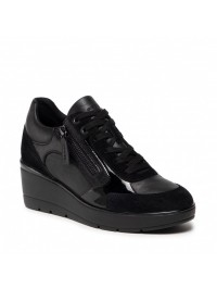 Geox Sneaker Μαύρο ILDE D16RAB 08522 C9999