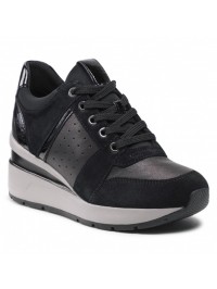 Geox Sneaker Μαύρο ZOSMA D168LC 02285 C9999