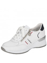 Rieker Sneaker Λευκό N4333-80